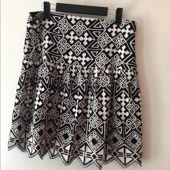 Mare Mare Dresses & Skirts - Mare Mare mini skirt with chevron hem